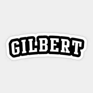 gilbert Sticker